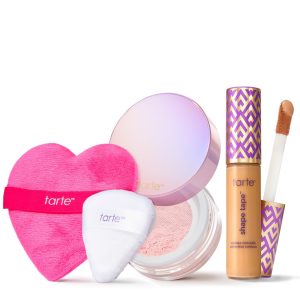 shape & bake shape tape  & creaseless powder duo
