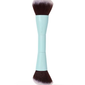 double ended cream face brush