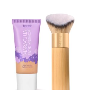 maracuja tinted moisturizer & angled complexion brush duo