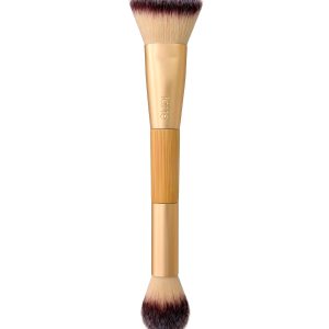 double-ended cream & powder cheek brush